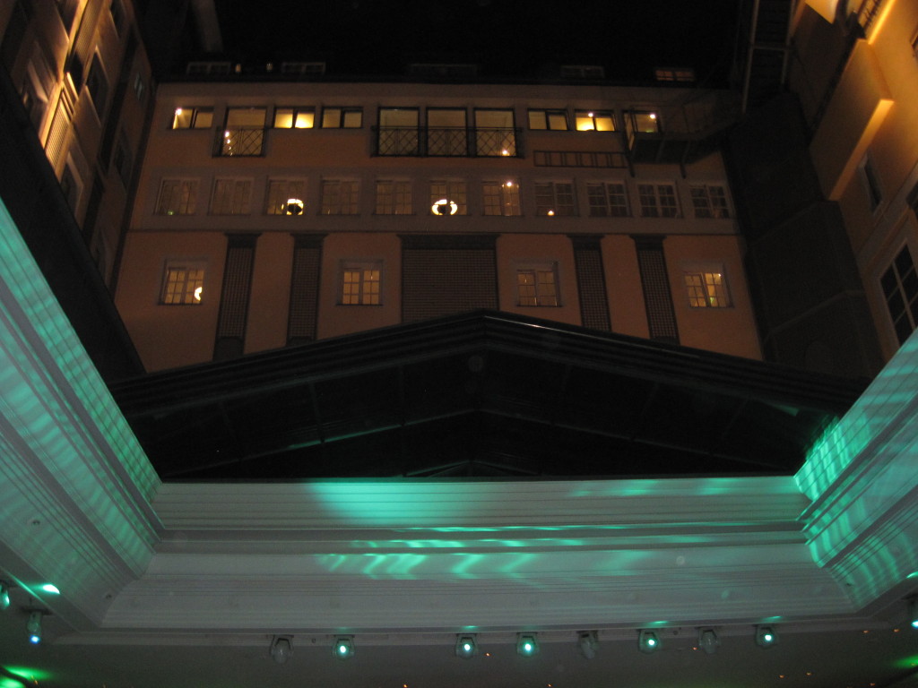 Der Eröffnungsempfang im Bayerischen Hof open air