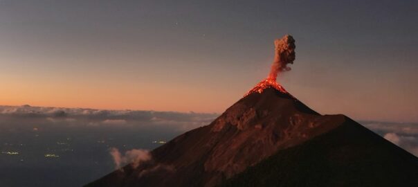 Acatenango-Vulkan, Guatemala