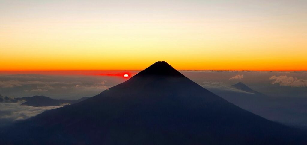El volcan de Aqua, Guatemala