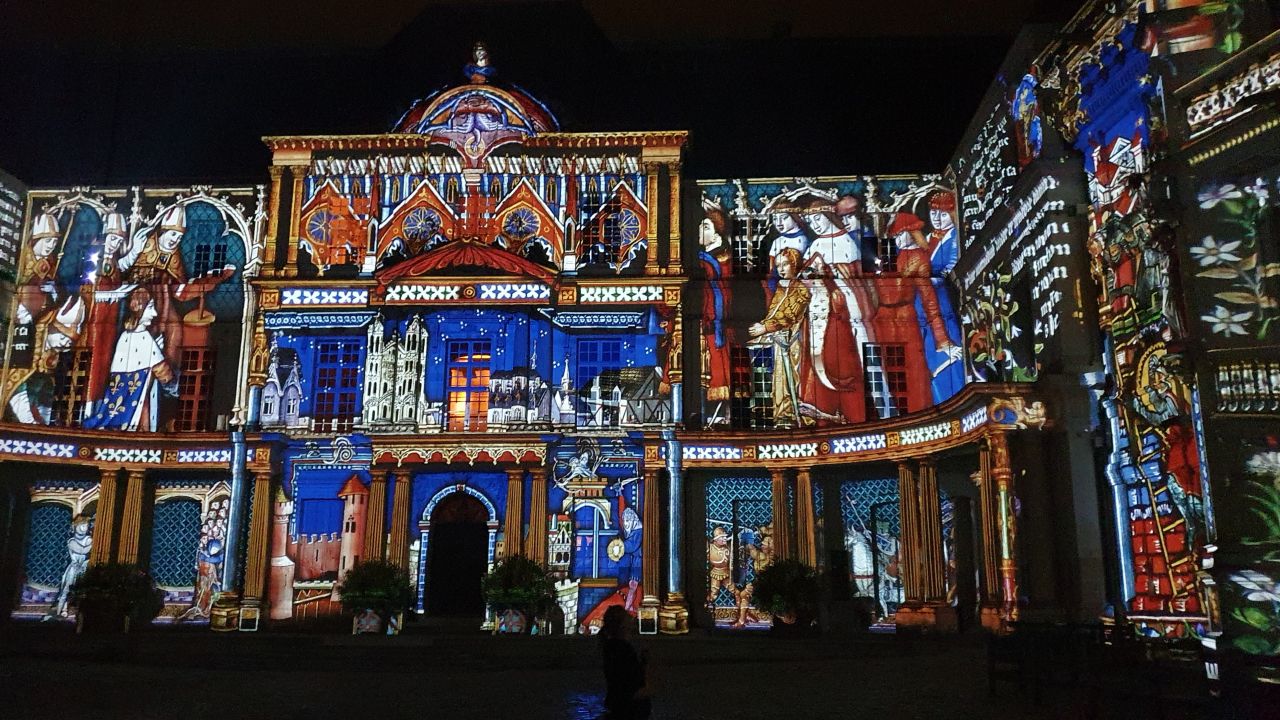 Son & Lumière im Schloss Blois